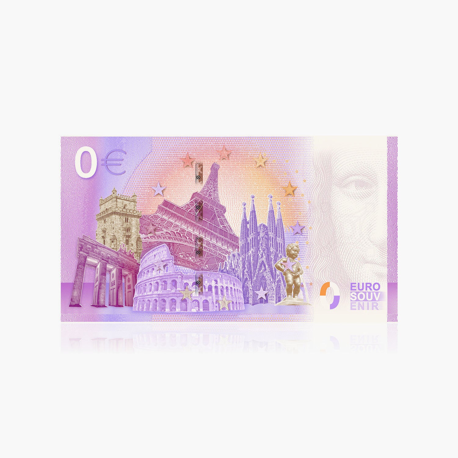 Santa Claus €0 Christmas Banknote