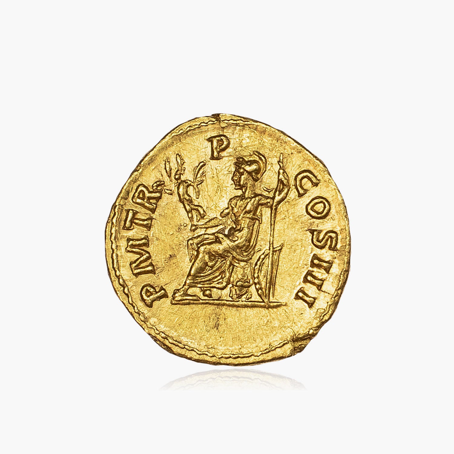 Hadrian Aureus Reproduction Coin