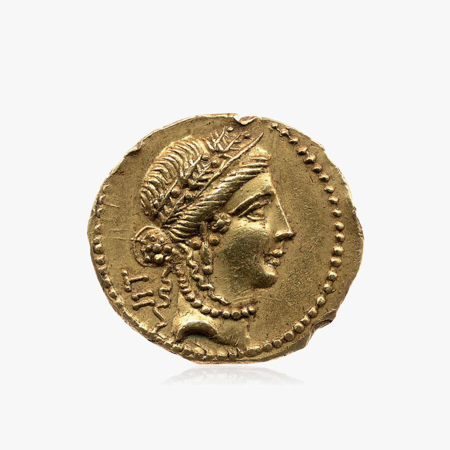 Caesar Aureus Reproduction Coin