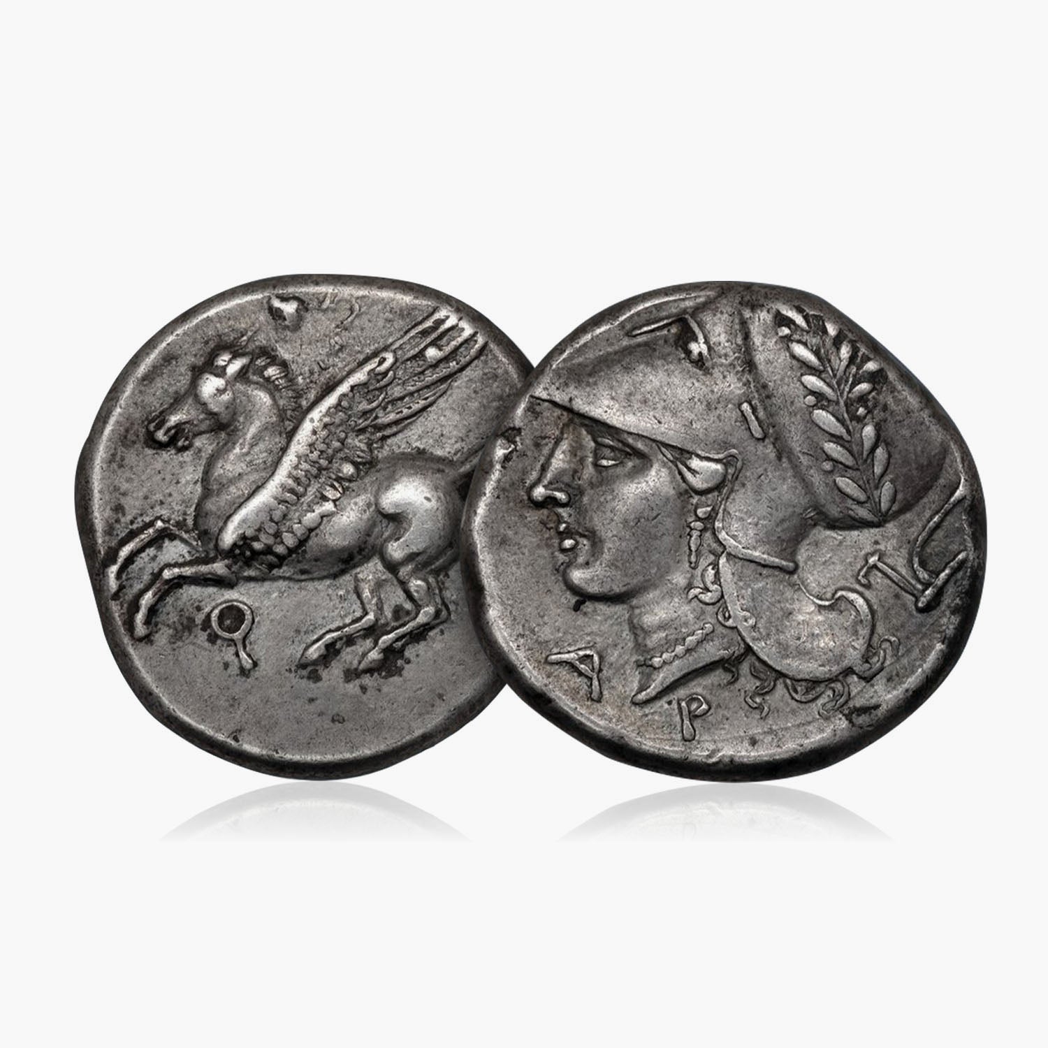 Greek Corinthian Didrachm Reproduction Coin