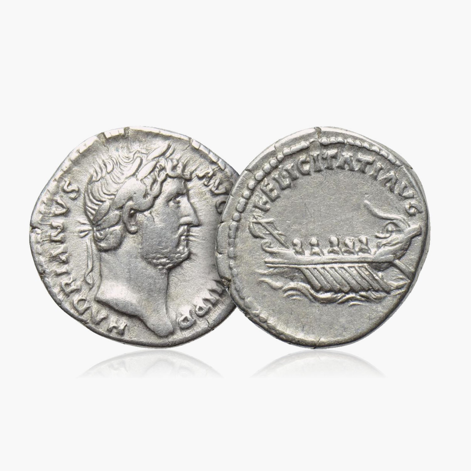 Hadrian Denarius Reproduction Coin