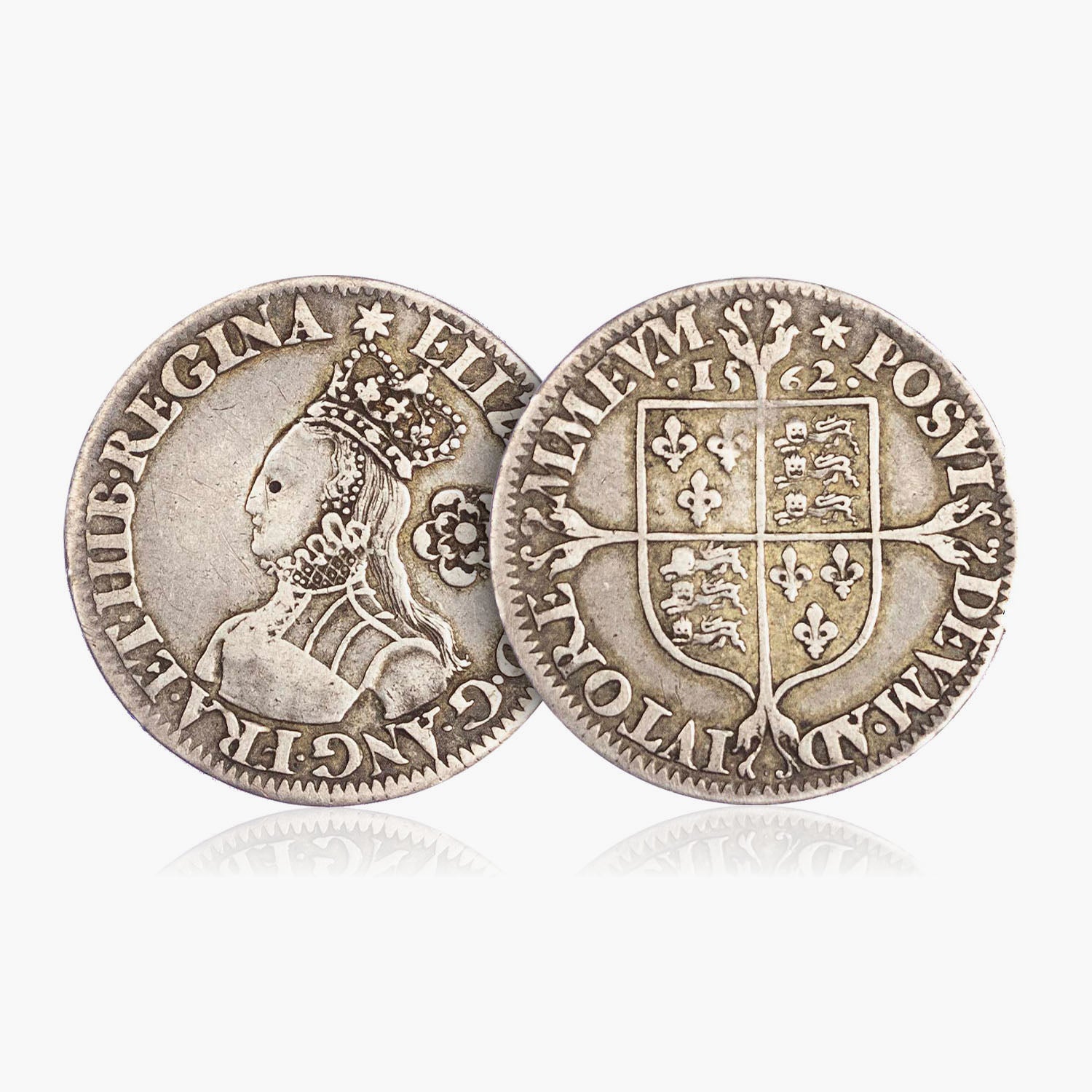 Elizabeth I Sixpence Reproduction Coin