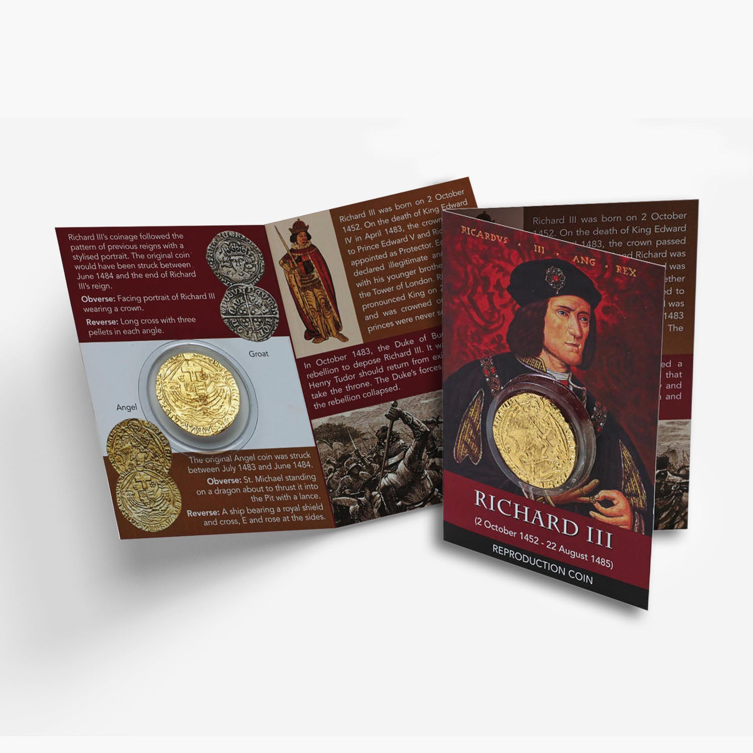 Richard III Angel Reproduction Coin