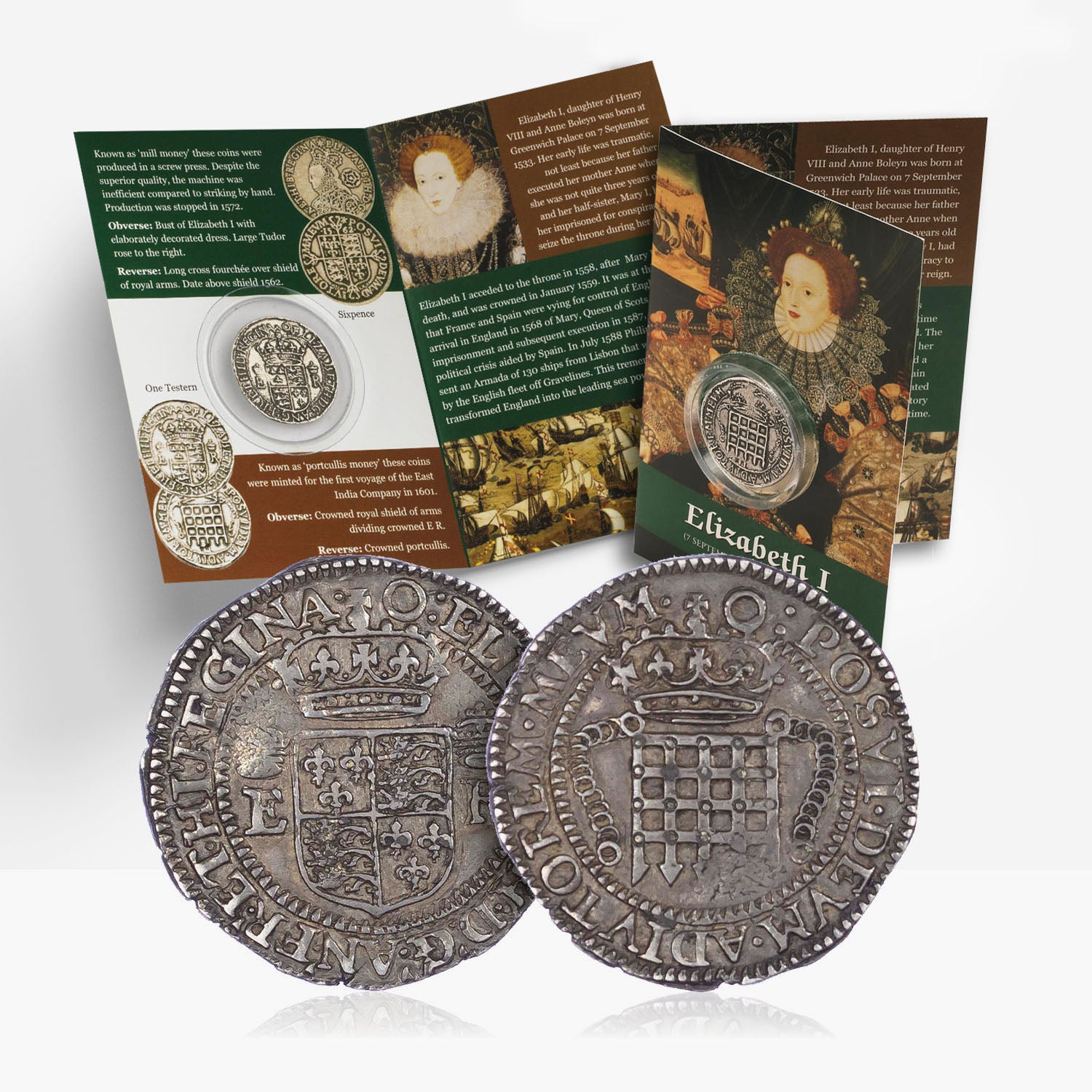 Elizabeth I Testern Reproduction Coin