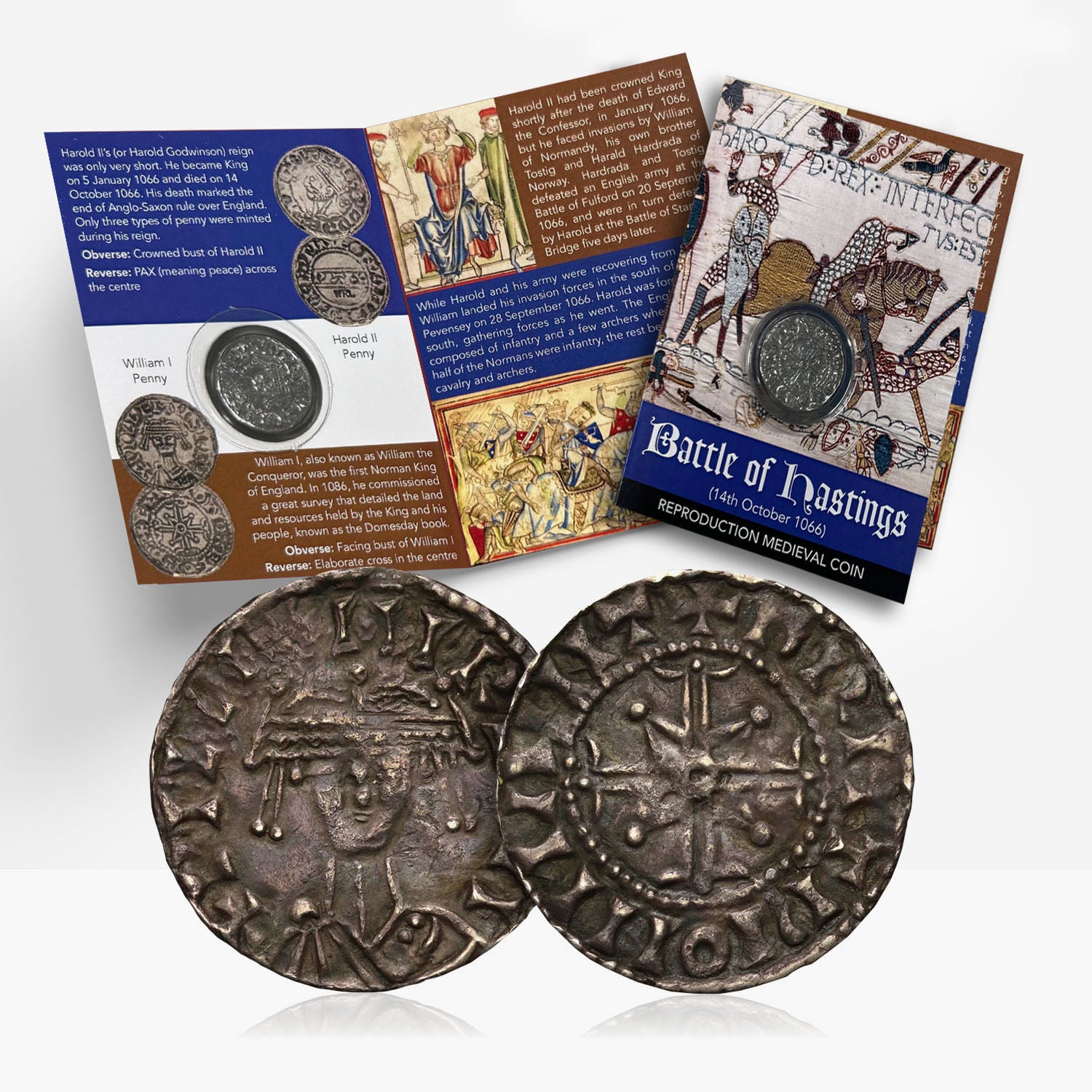 William I Penny Reproduction Coin