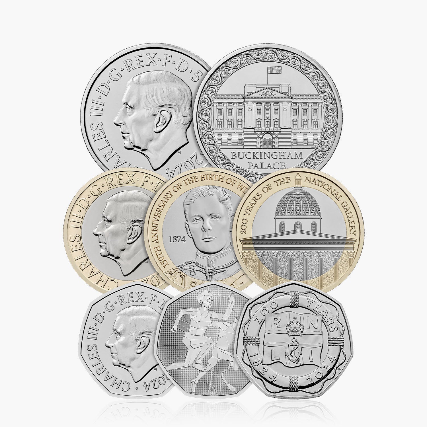 The 2024 United Kingdom Brilliant Uncirculated Annual Coin Set