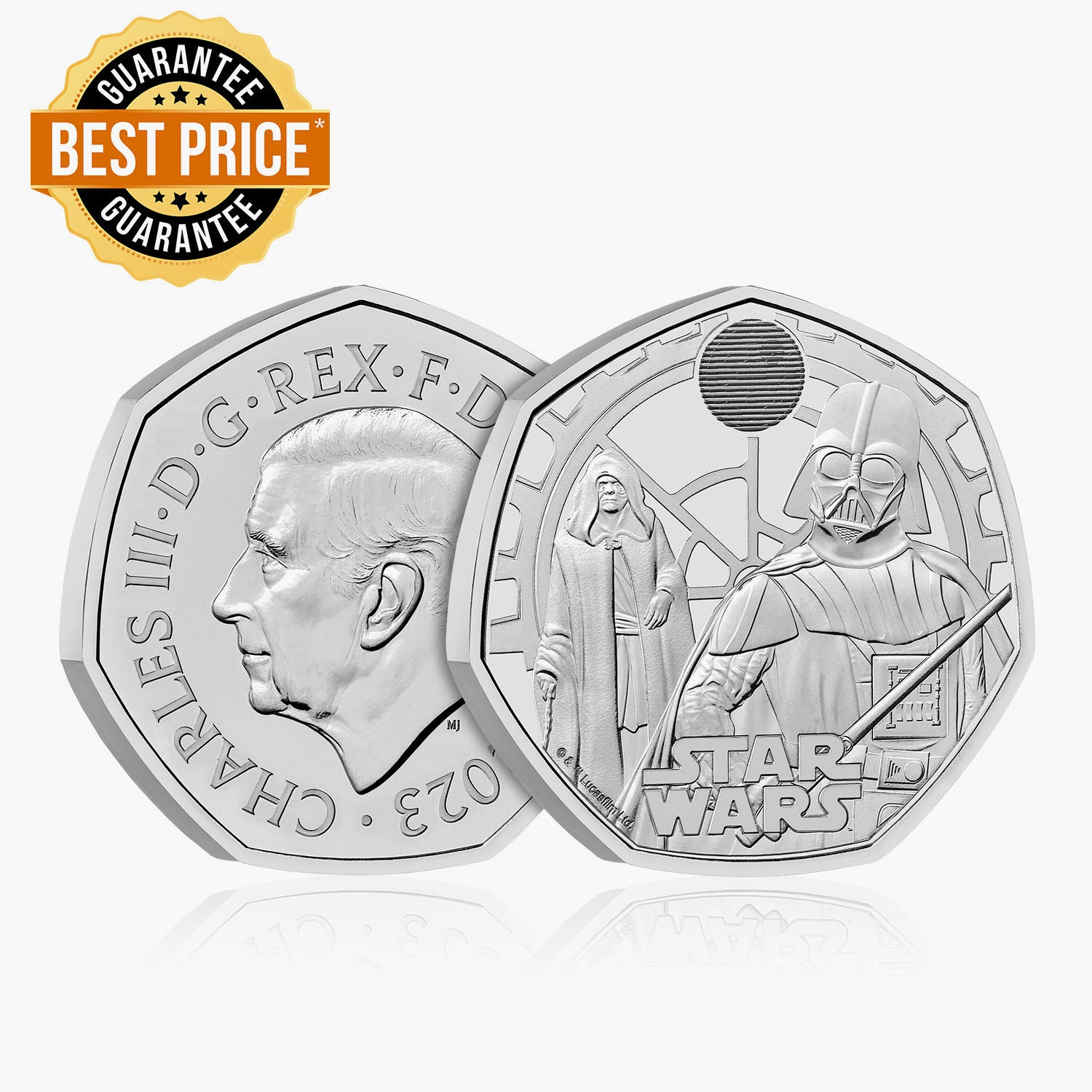 Star Wars Duos & Vehicles Complete UK 50p Coin Set