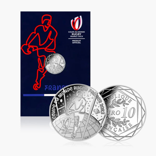 10,290円ラグビー ワールドカップ 2023 記念10ユーロ銀貨