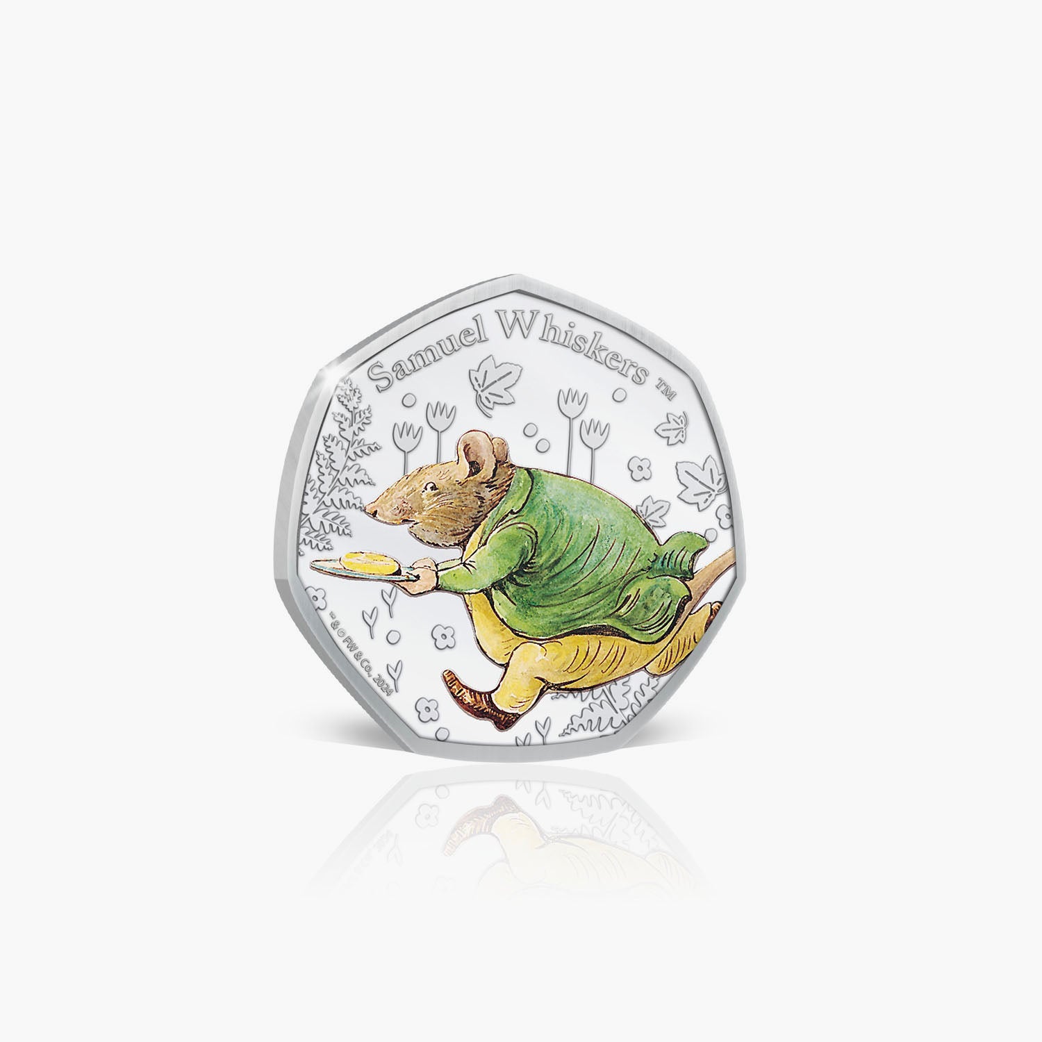 The 2024 World of Peter Rabbit Samuel Whiskers Coin