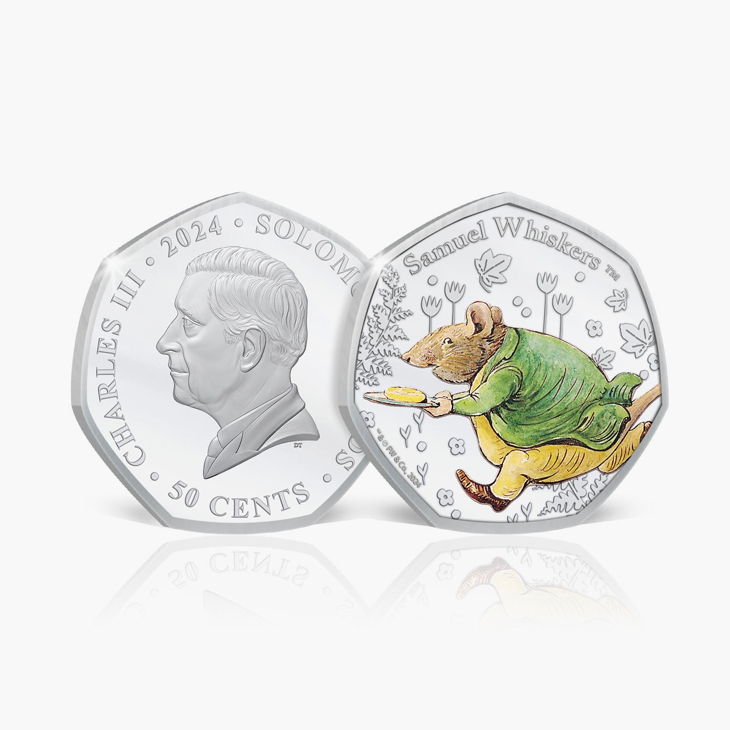 The 2024 World of Peter Rabbit Samuel Whiskers Coin