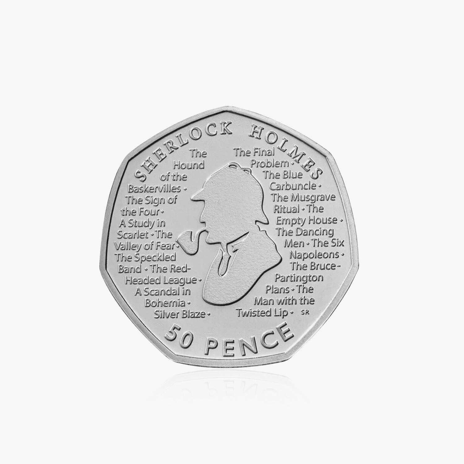 2019 Circulated Sherlock Holmes 50p Coin