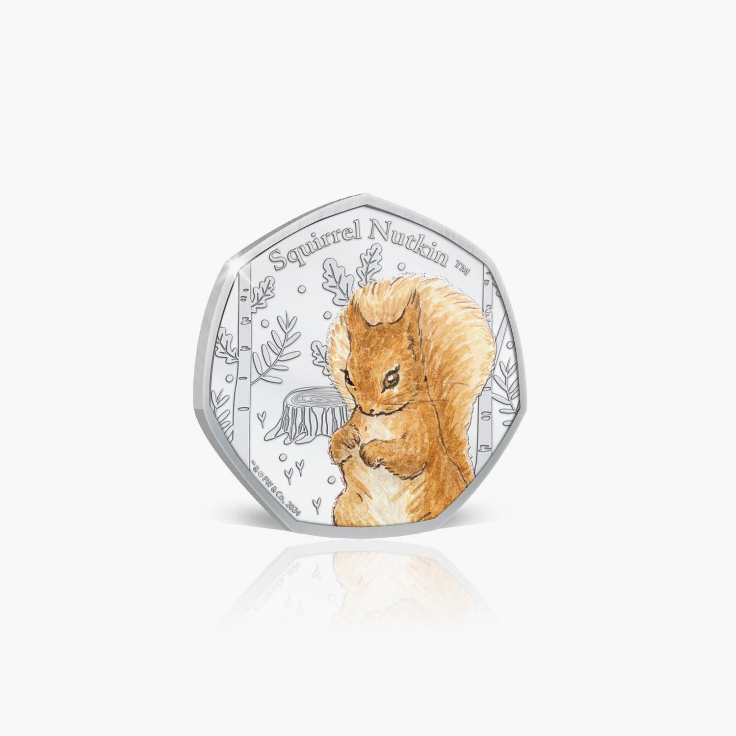 The 2024 World of Peter Rabbit Squirrel Nutkin Coin