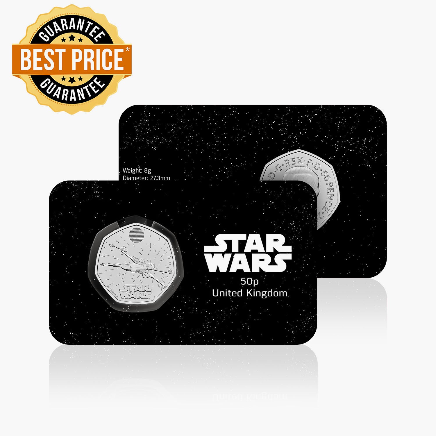 Star Wars 2024 50p UK Coin - X-Wing