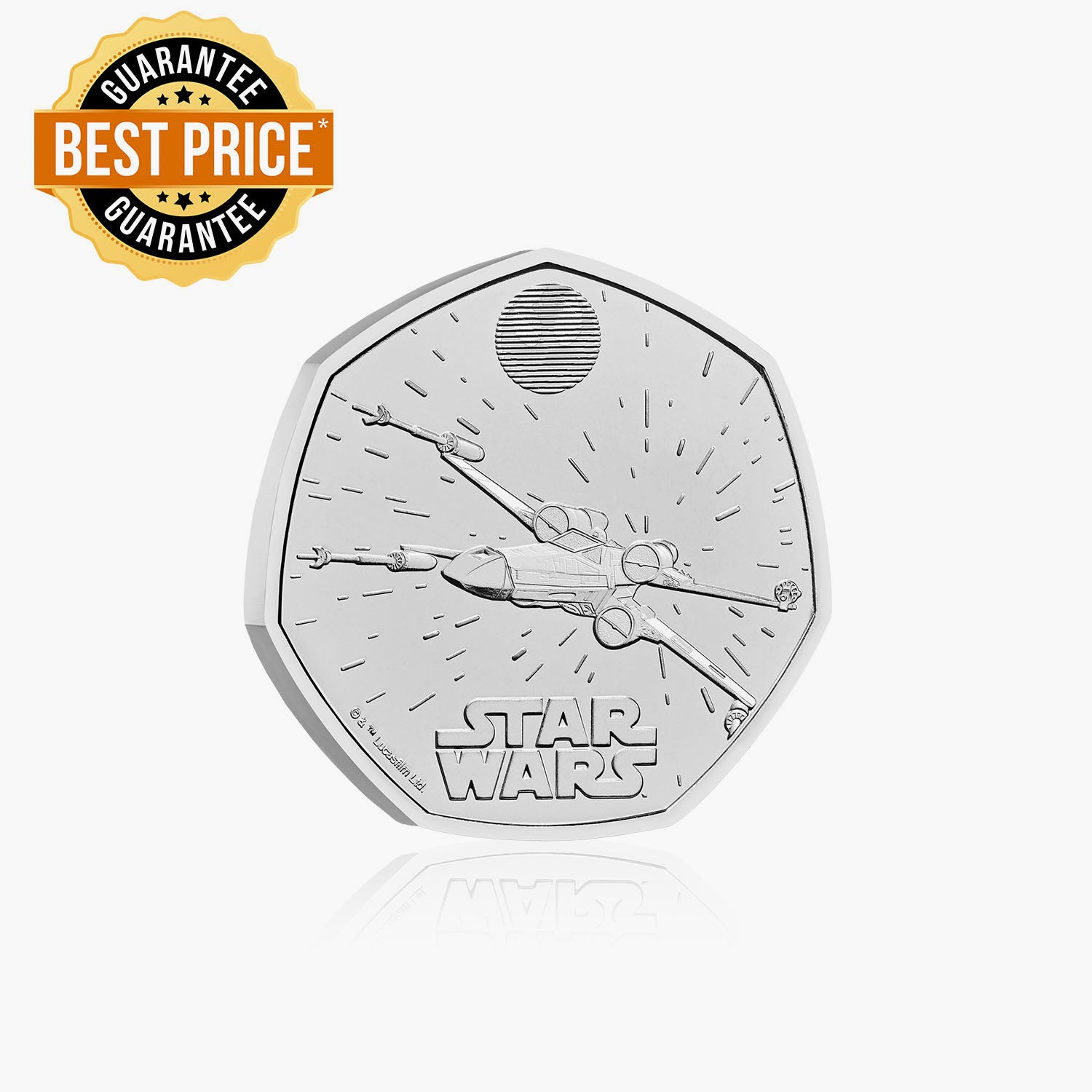 Star Wars 2024 50p UK Coin - X-Wing