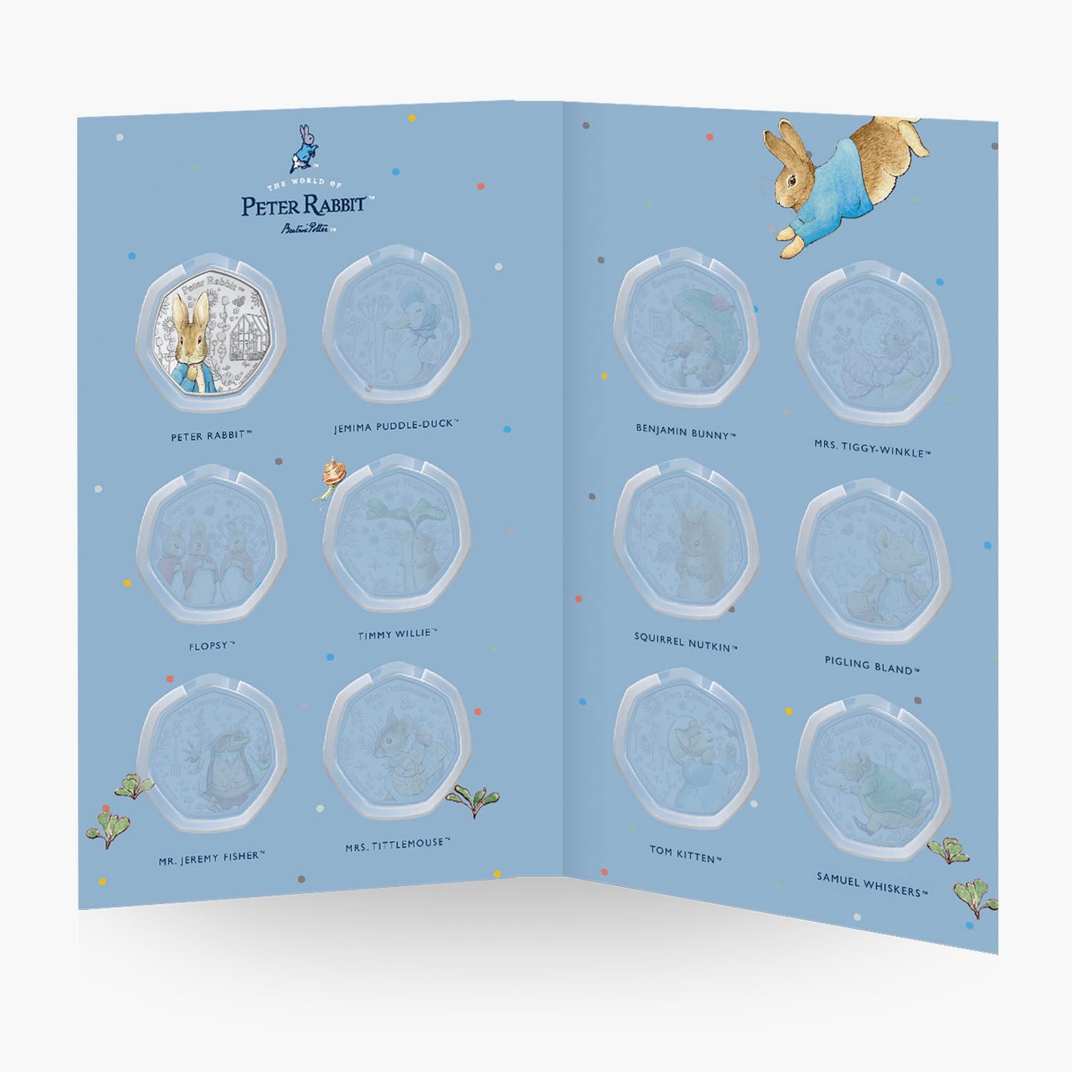 The World of Peter Rabbit 2024 Coin Collection