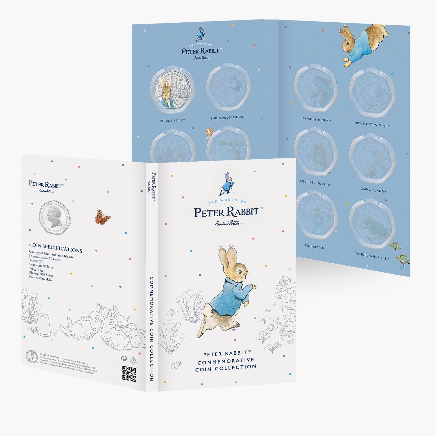 The World of Peter Rabbit 2024 Coin Collection