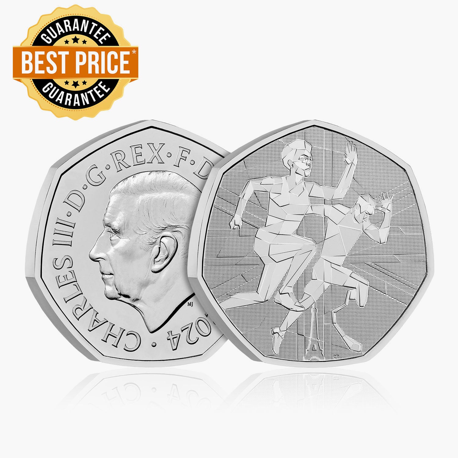 Team GB & Paralympics GB UK 50p BU Coin