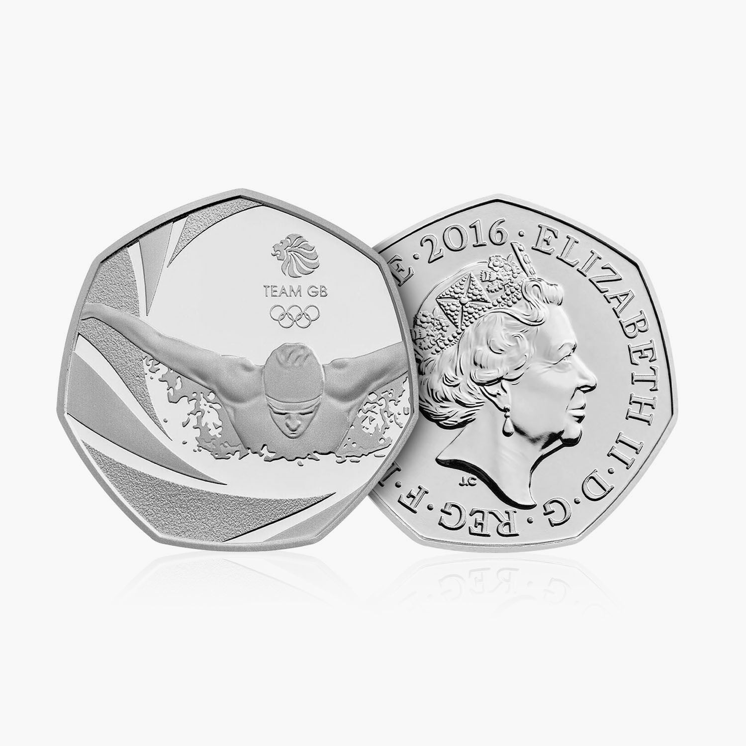2016 Circulated Team GB 50p Coin