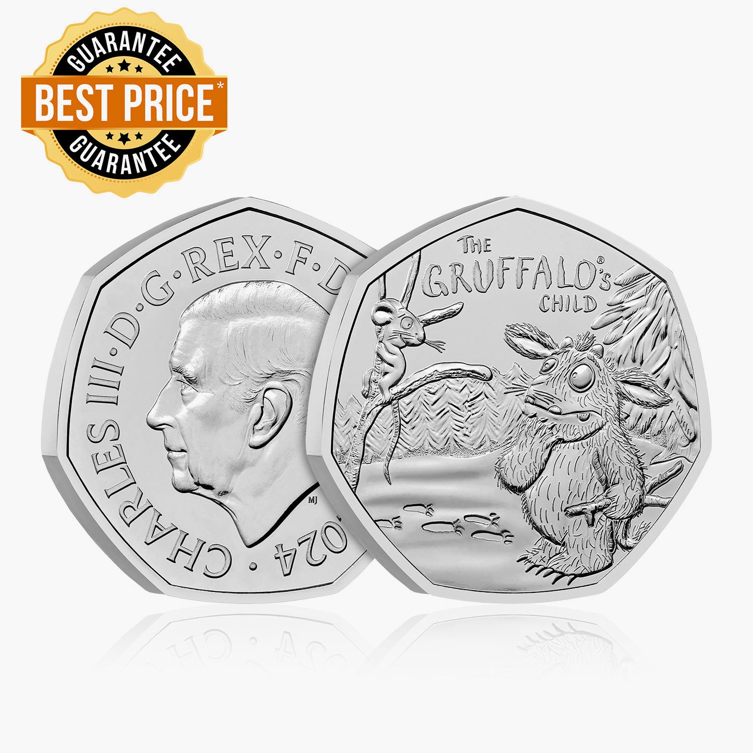 The Gruffalo's Child 2024 50p BU coin