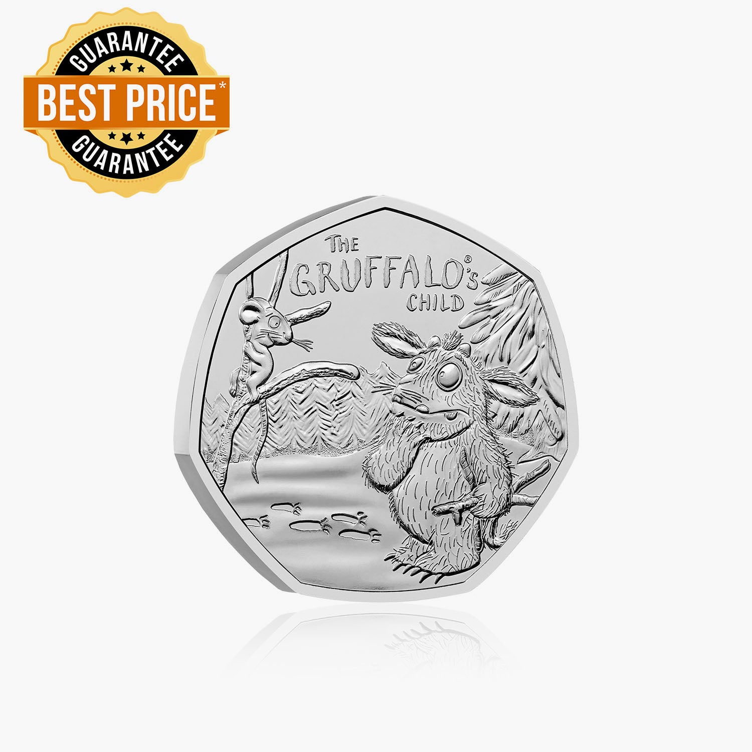 The Gruffalo's Child 2024 50p BU coin