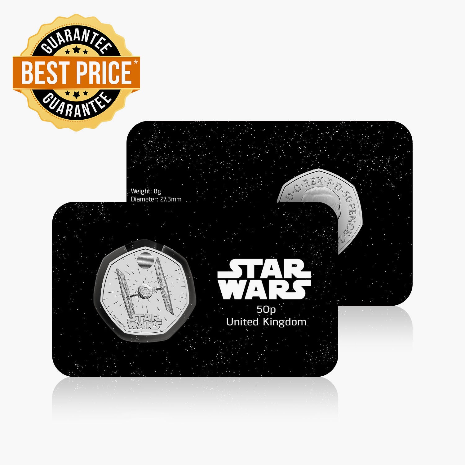 2024 Star Wars Tie Fighter 50p coin