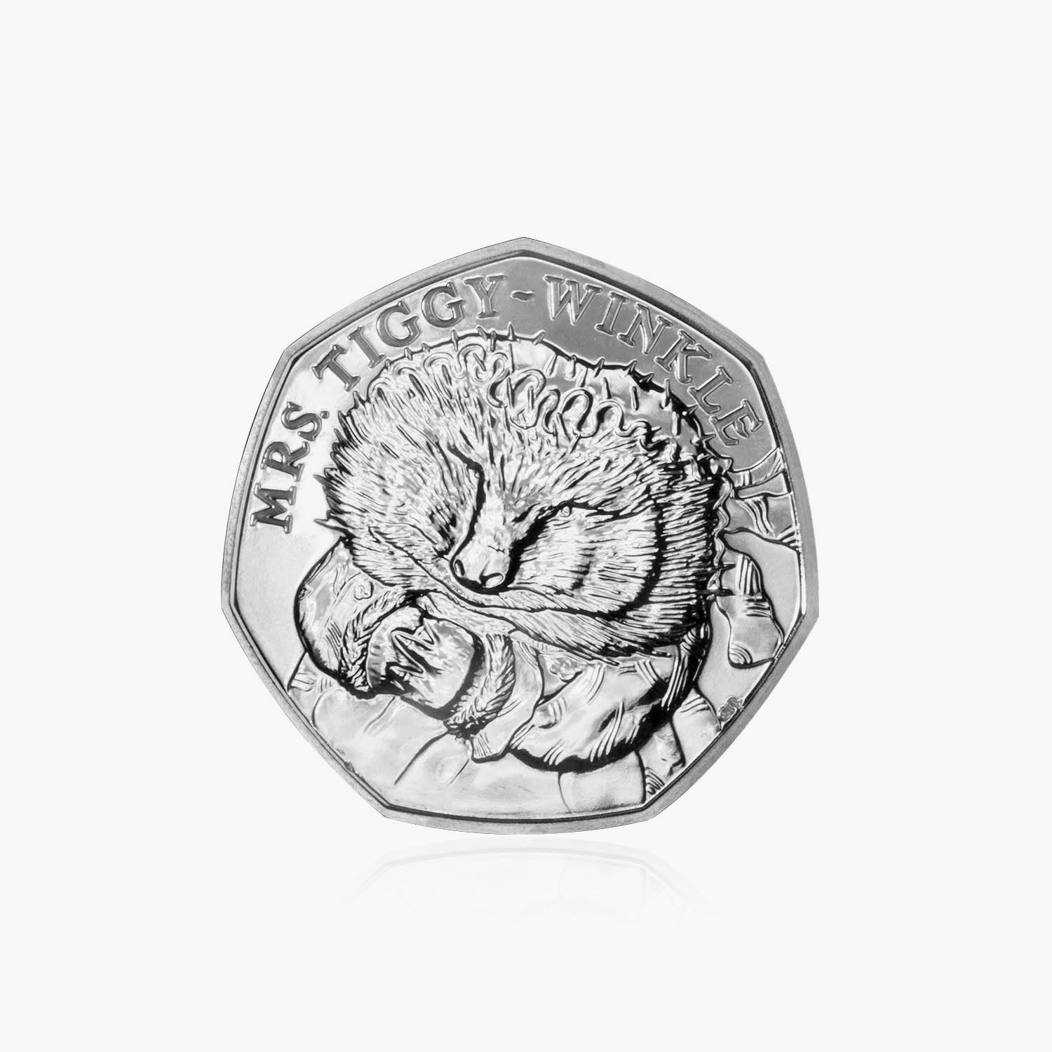 2016 Circulated Beatrix Potter series - Mrs Tiggy-Winkle 50p Coin