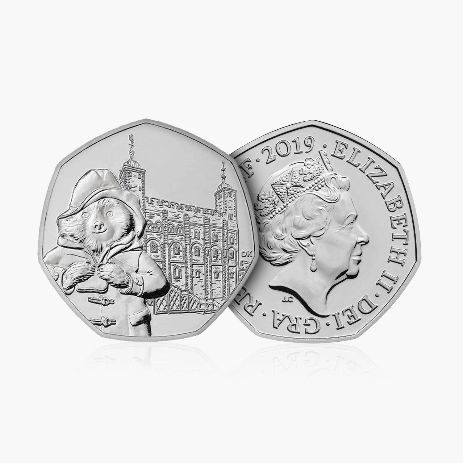 2019 Circulated Paddington Bear series - Paddington at the Tower 50p coin