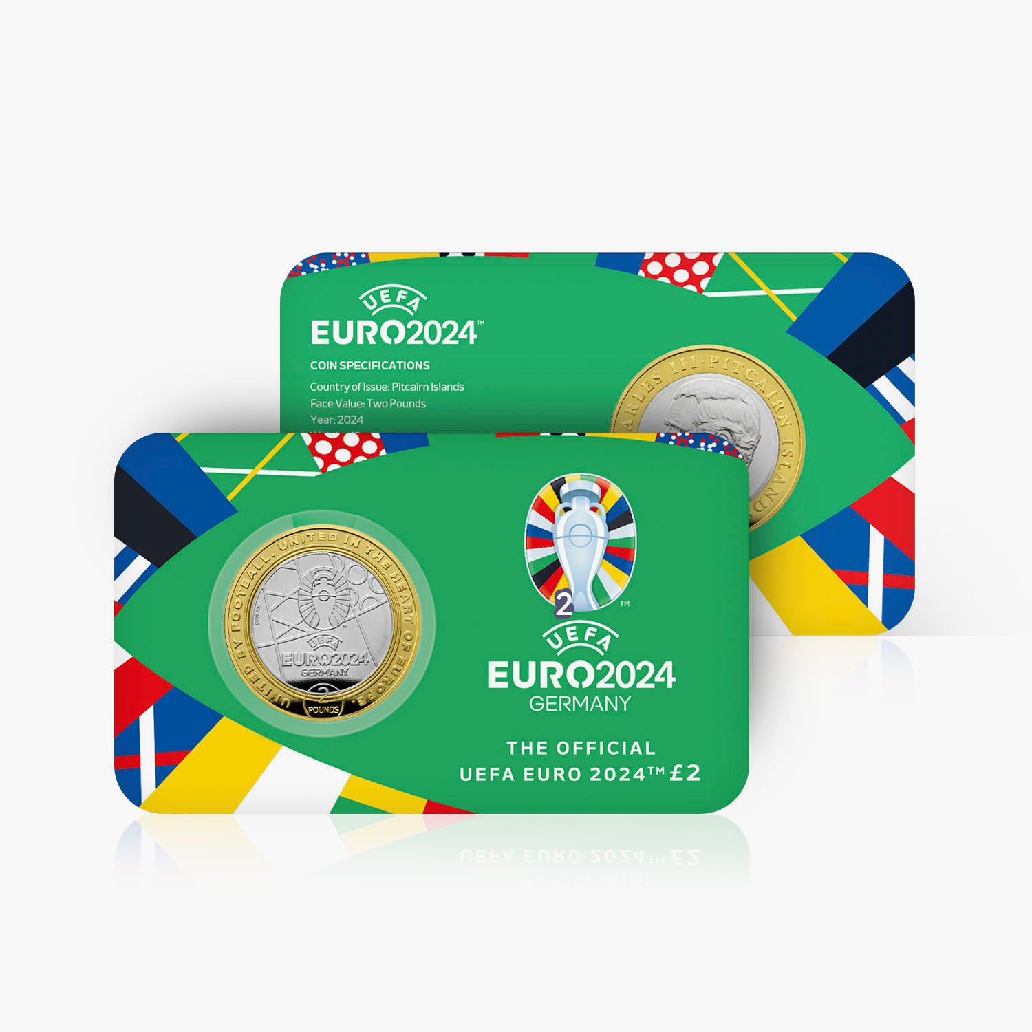 Official UEFA EURO 2024 £2 Coin