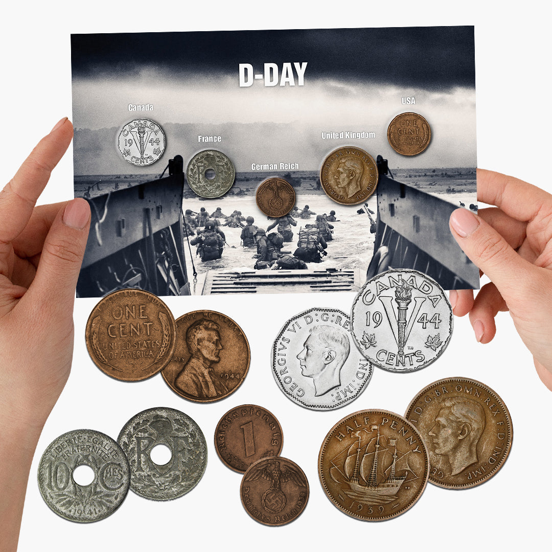 D-Day The Five Forces Coin Collector Set