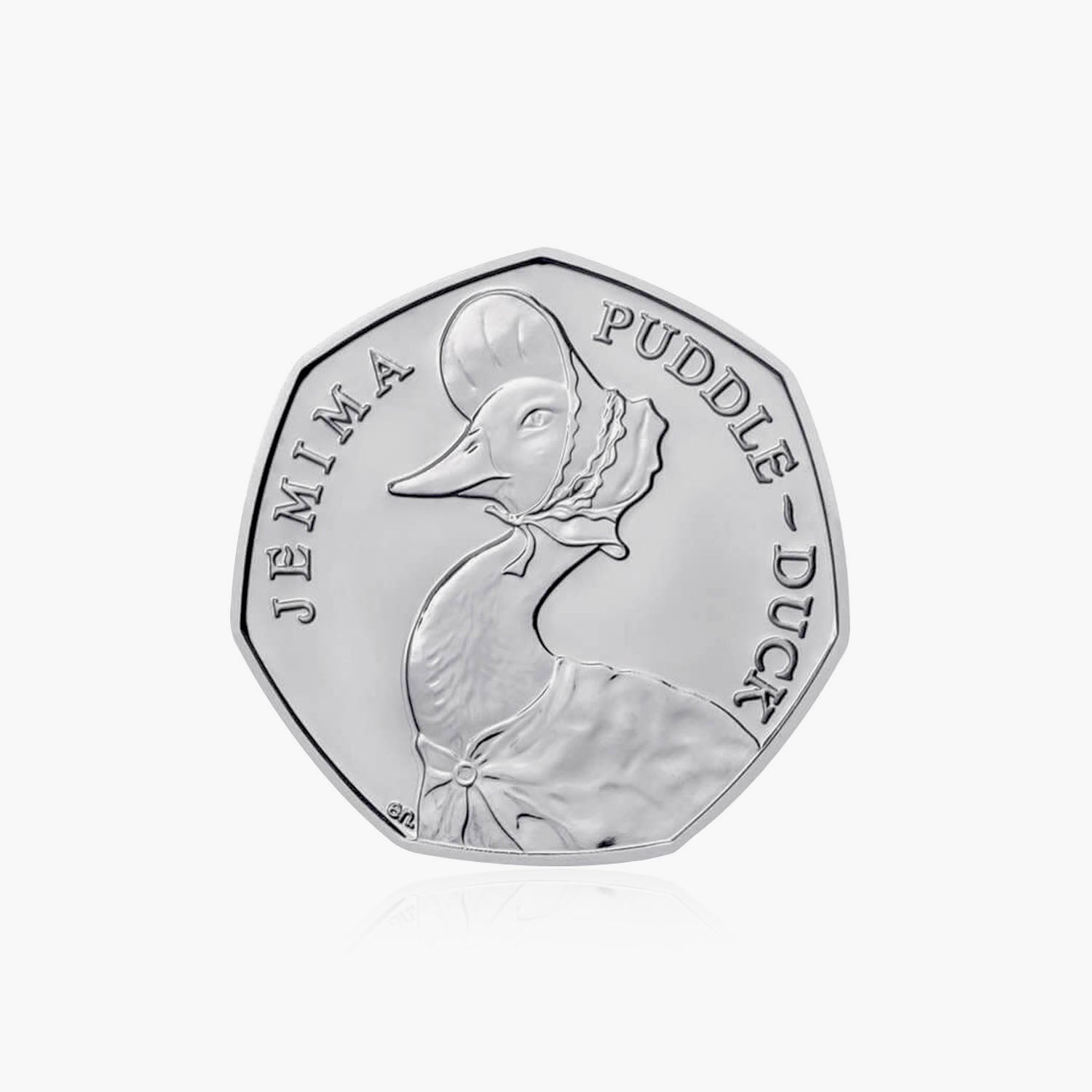 2016 Circulated Beatrix Potter series - Jemima Puddle-Duck 50p Coin