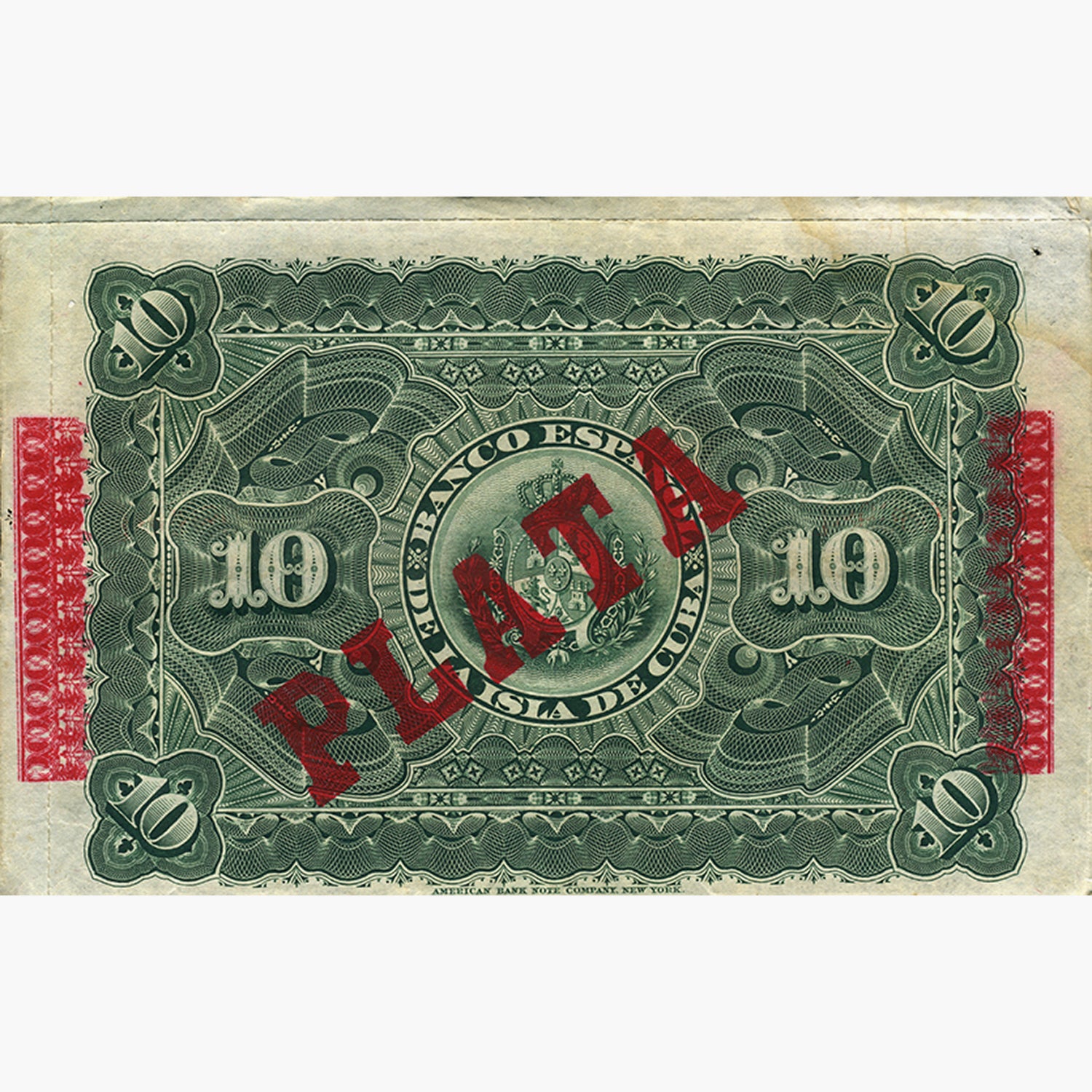 Juego de Billetes Coloniales Históricos de Cuba