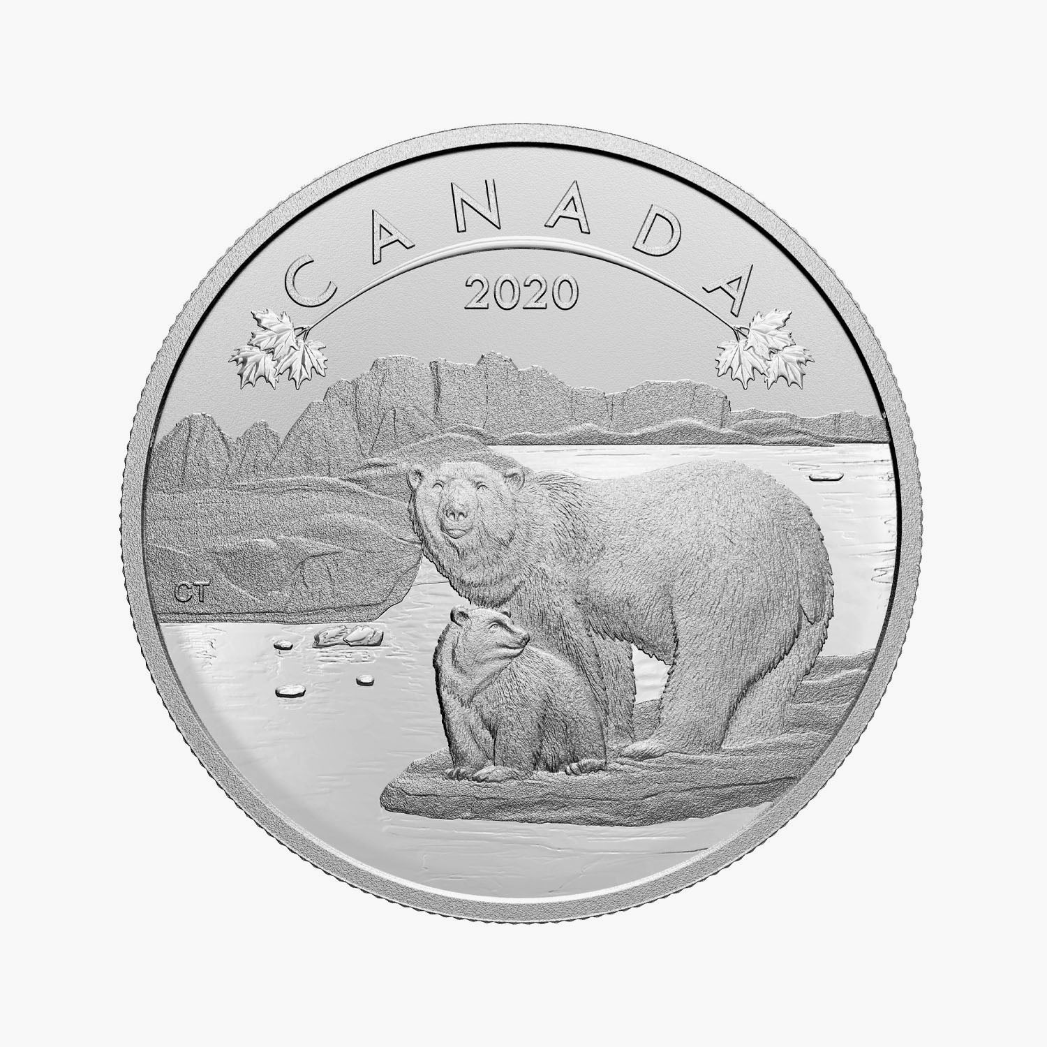 O Canada Polar Bear Coin