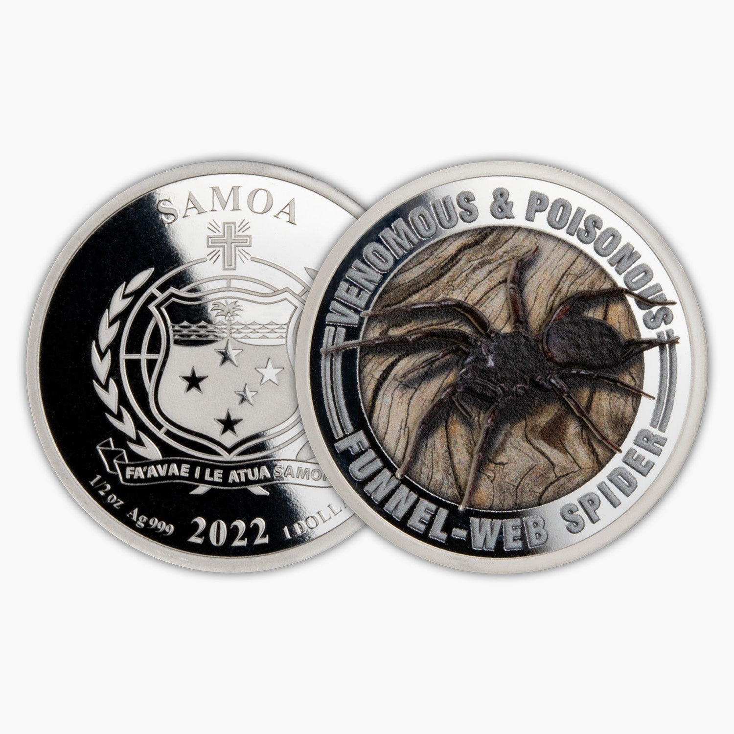 Funnel Web Spider One Dollar Coin