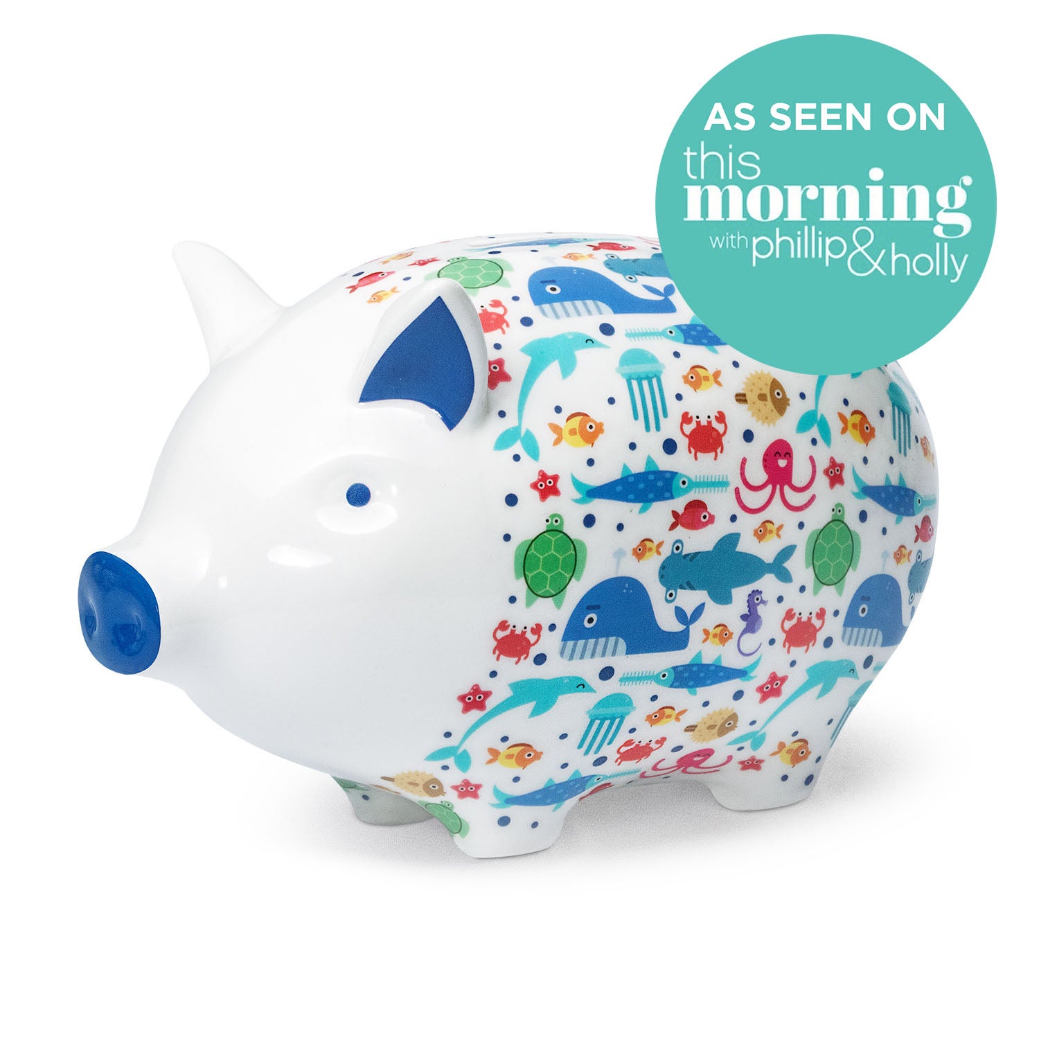 Tilly Pig - Under The Sea  Piggy Bank