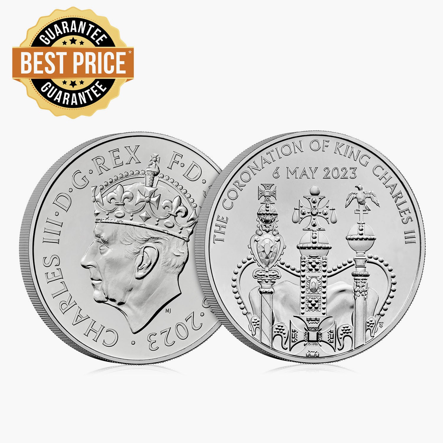 تتويج جلالة الملك تشارلز عملة رائعة غير متداولة بقيمة 5 جنيهات استرلينية