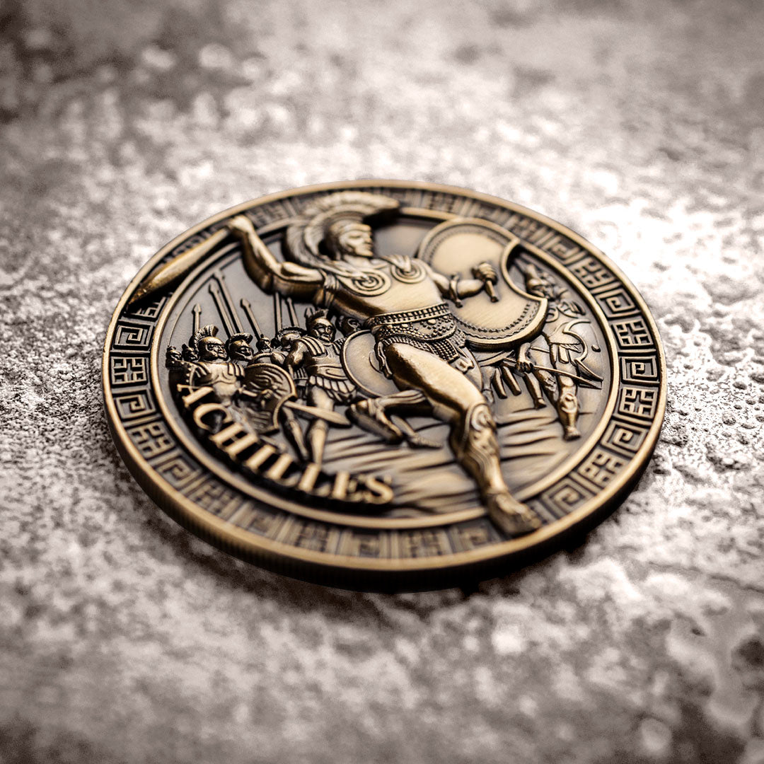 Troy - Agamemnon 55mm Coin