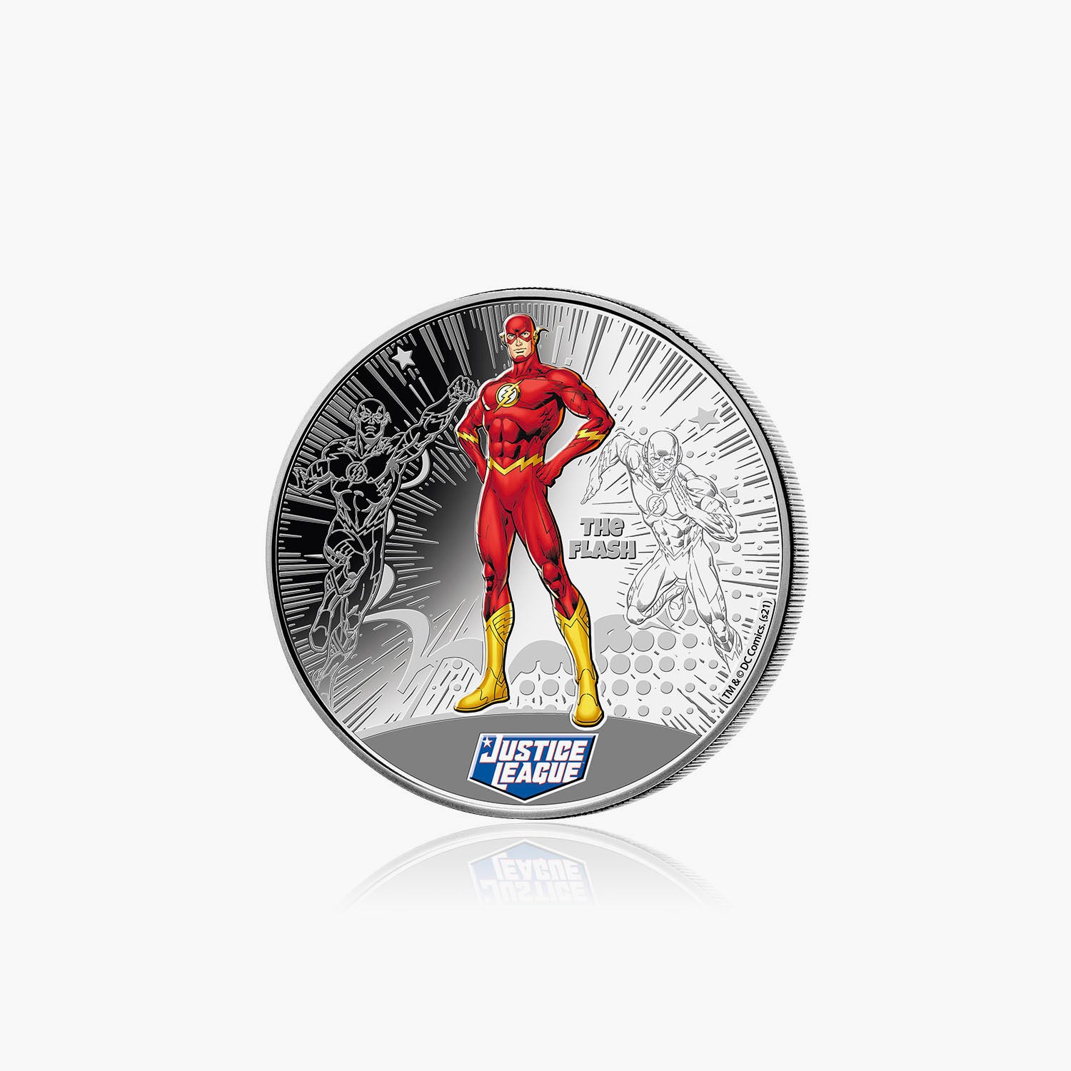 Justice League The Flash 1 2oz Silver Coin