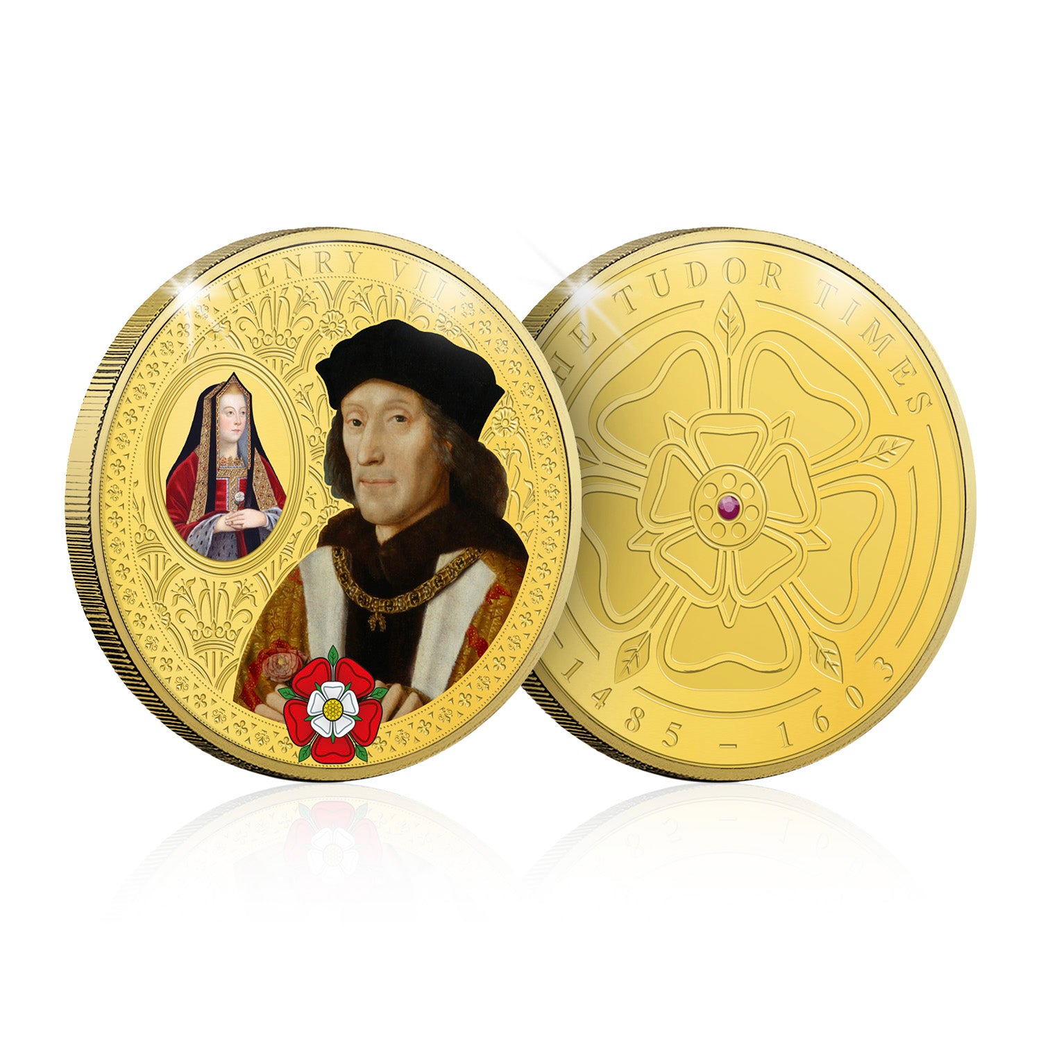 Henry VII Gold-Plated Commemorative