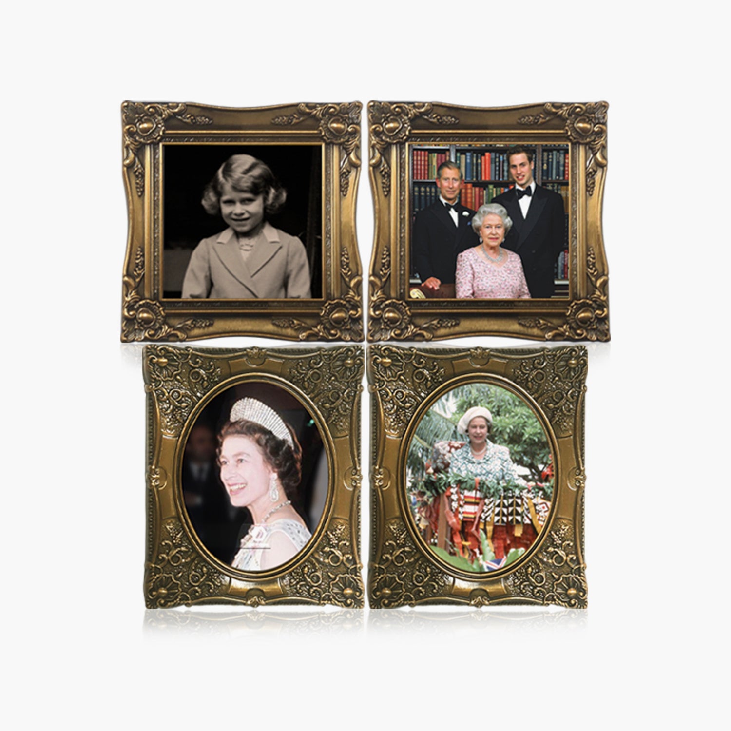 肖像画における生涯 - 女王エリザベス 2 世コンプリート コレクション