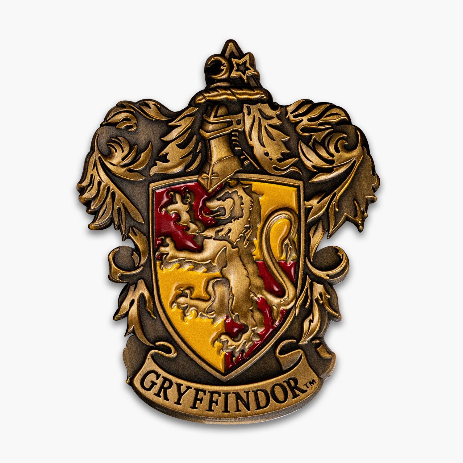 Harry Potter - Gryffindor Crest Premium Hoodie Grey | Elbenwald